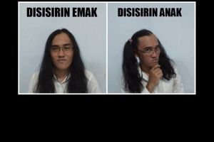 Begini jika cowok gondrong disisirin orang lain, 7 hasilnya kocak