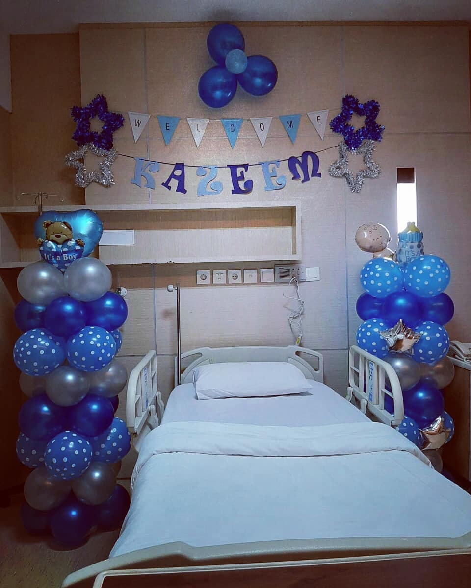 6 Momen Biby Alraen dan Rifky Balweel dikaruniai anak pertama