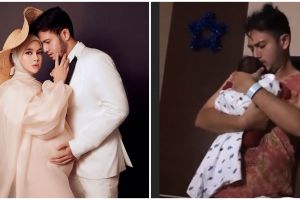 6 Momen Biby Alraen dan Rifky Balweel dikaruniai anak pertama