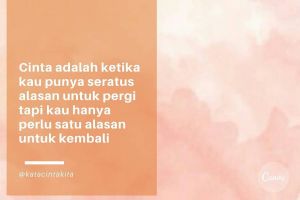 40 Kata-kata keren cinta, terbaik, romantis, dan bermakna