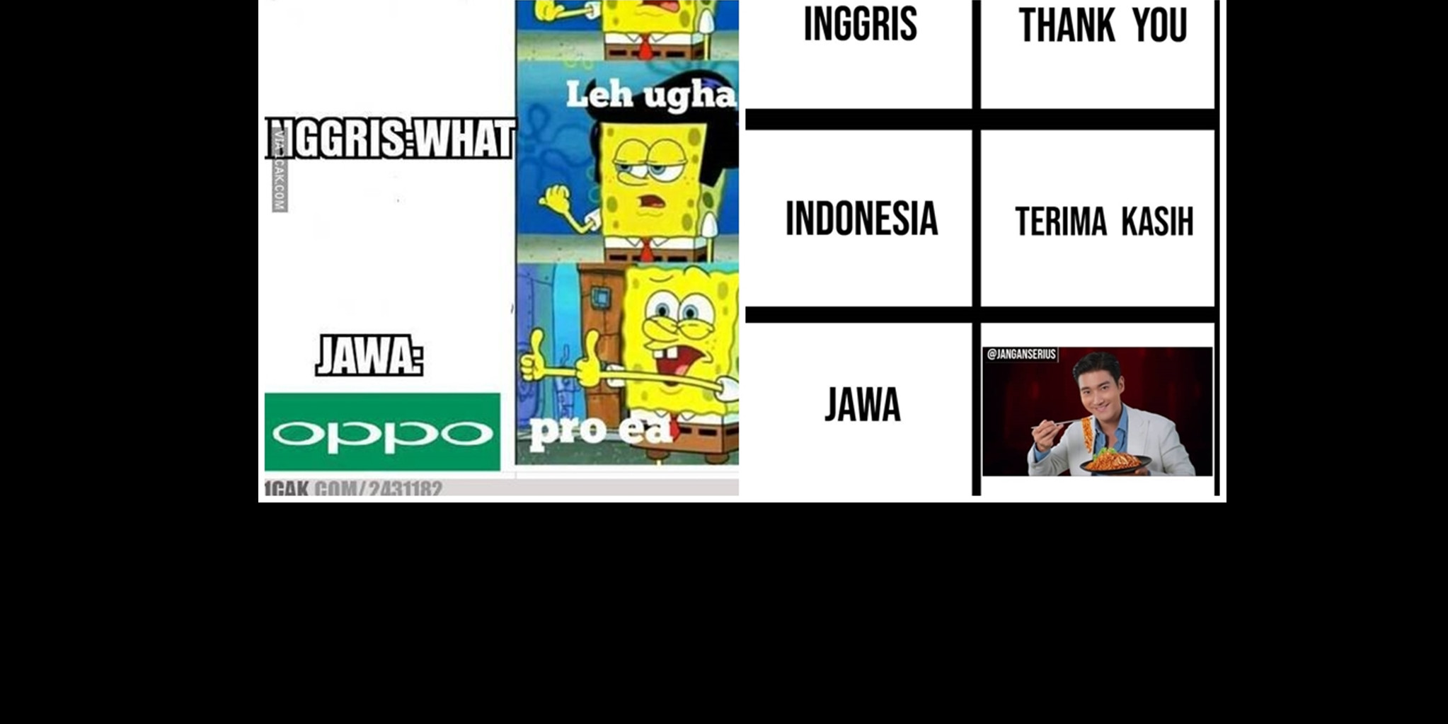11 Meme Lucu Bahasa Jawa Vs Bahasa Indonesia