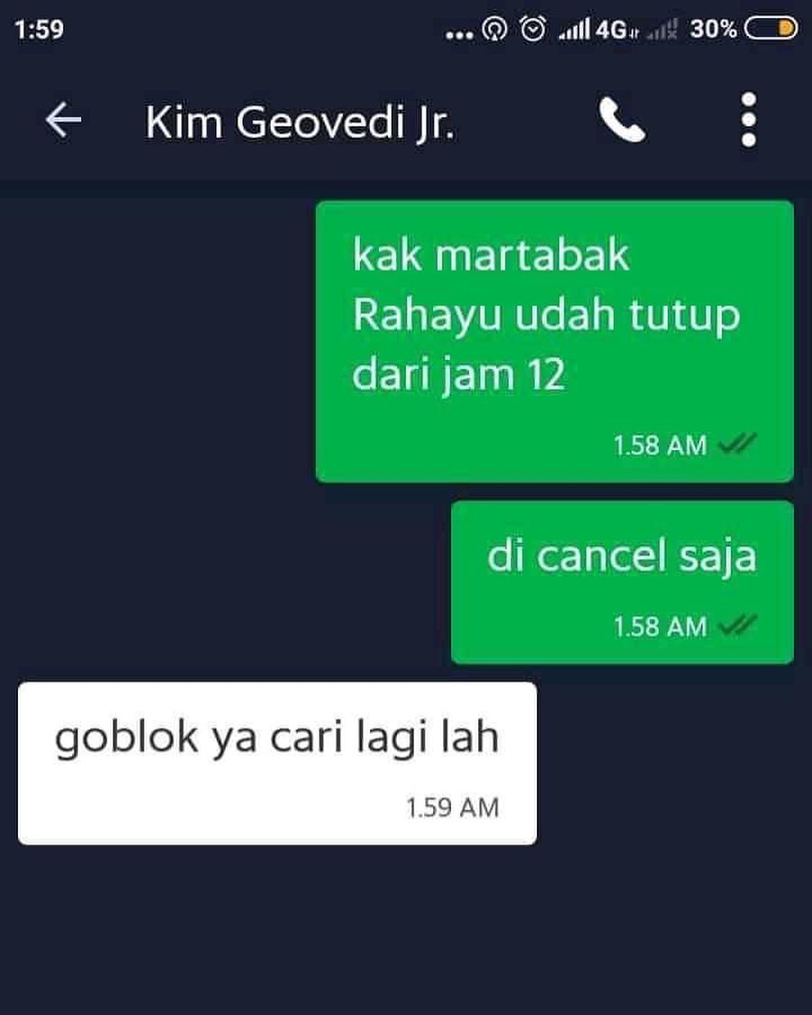 10 Chat penumpang ojek online lagi 'PMS' ini bikin auto ngegas