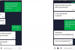 10 Chat penumpang ojek online lagi 'PMS' ini bikin auto ngegas