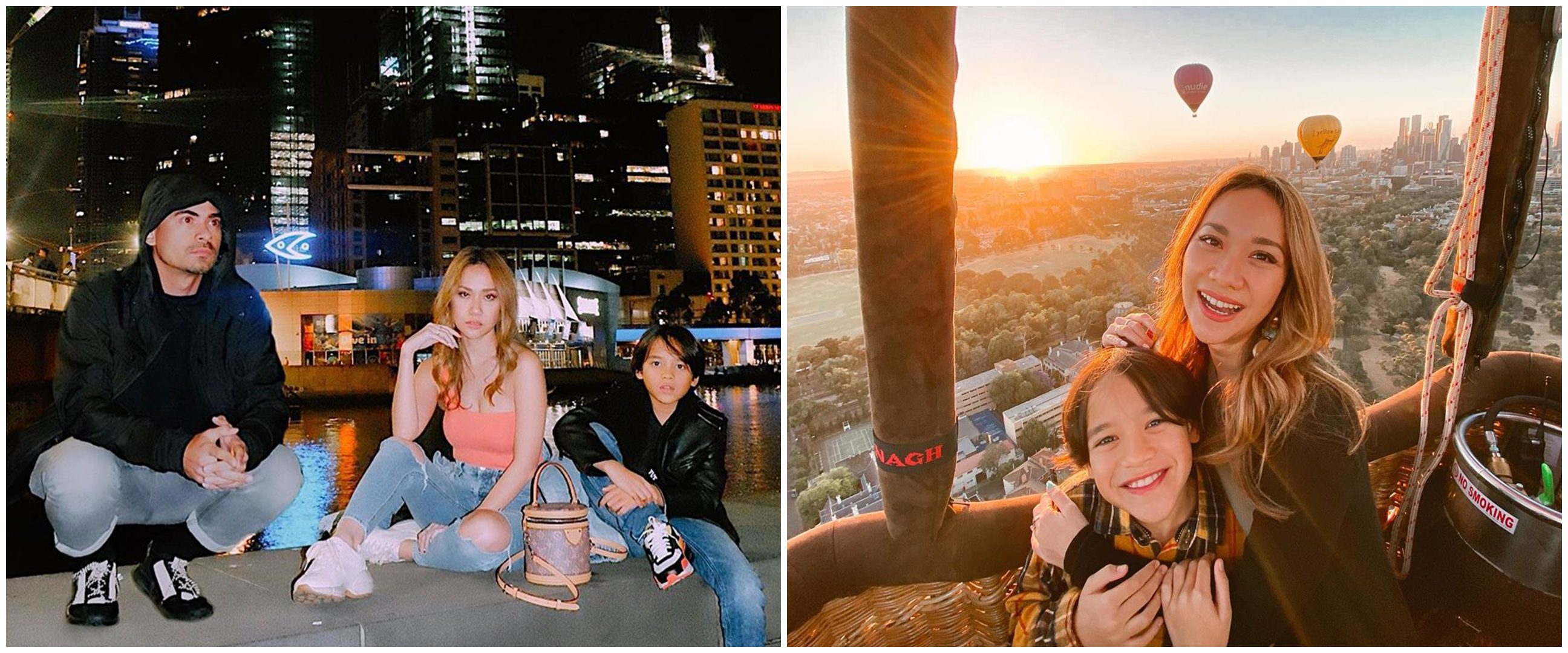 10 Potret liburan BCL sekeluarga di Melbourne, kompak & mewah