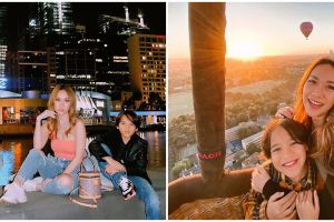 10 Potret liburan BCL sekeluarga di Melbourne, kompak & mewah