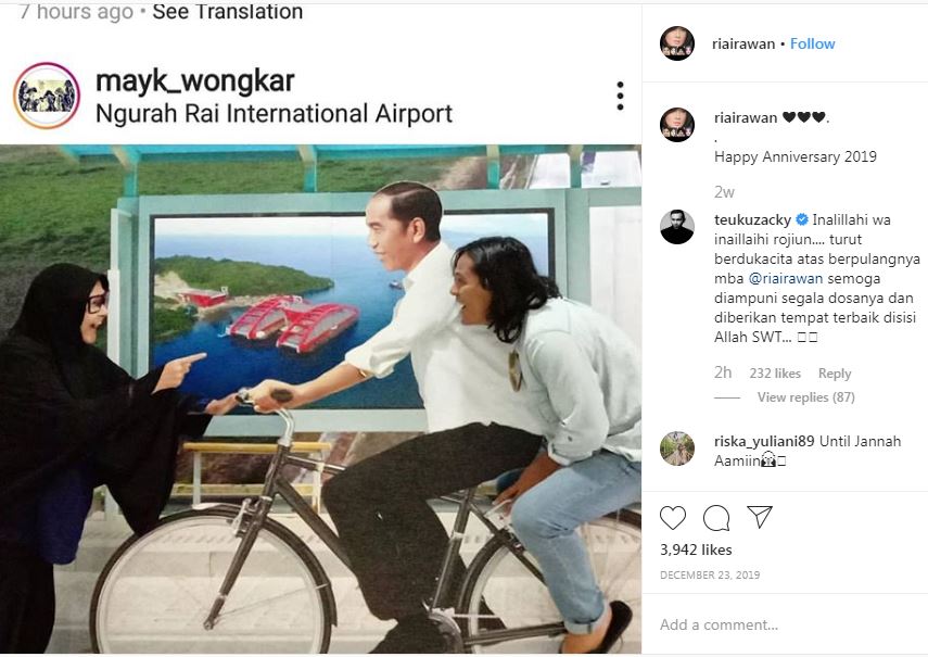Ria Irawan meninggal, ini ungkapan duka mendalam 9 seleb Tanah Air