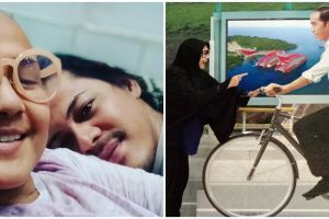 7 Potret kenangan suami dampingi Ria Irawan sampai akhir hayat