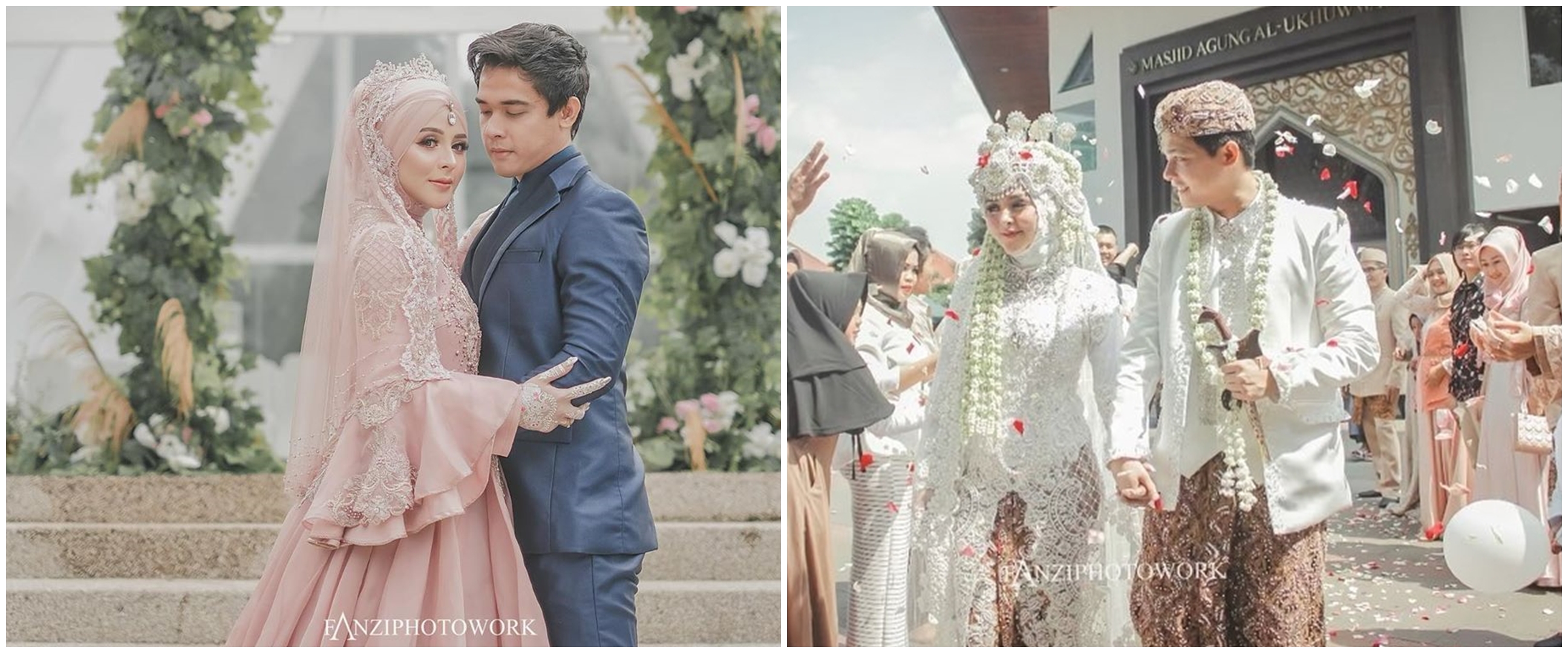 10 Momen pernikahan Thya Sethya, mantan gadis ring MMA yang hijrah