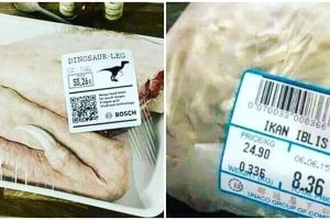 9 Nama makanan dijual di supermarket ini unik banget
