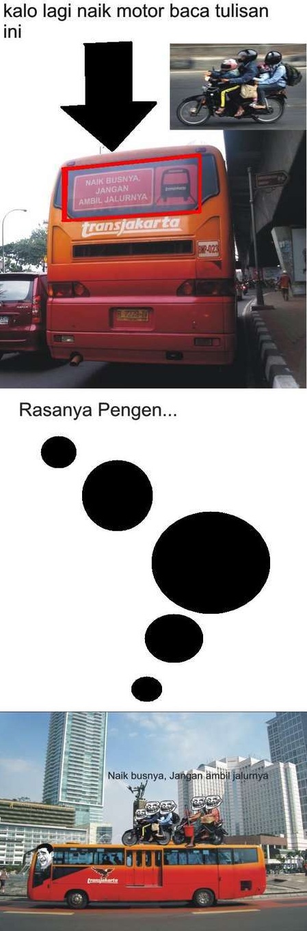 10 Meme lucu naik bus kota ini bikin cekikikan sampai tujuan