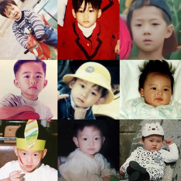 Foto masa kecil anggota 9 idol grup Korea, cakep dari kecil