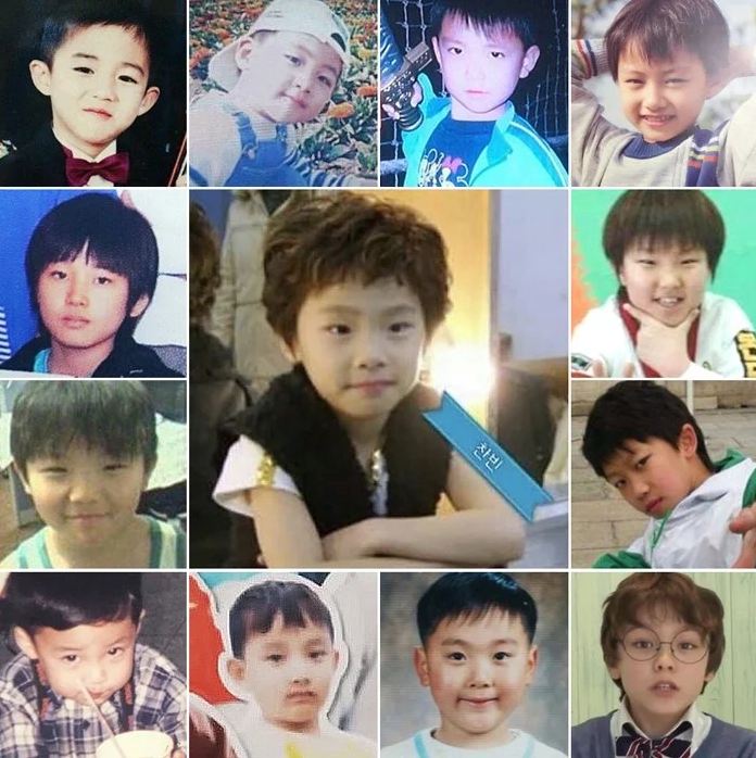 Foto masa kecil anggota 9 idol grup Korea, cakep dari kecil