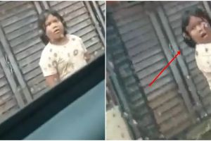 Iseng banget, aksi bapak kerjai bocah ini bikin ngakak