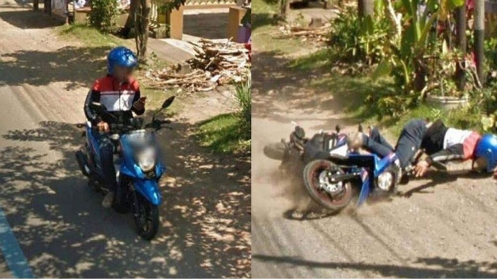 10 Momen apes terekam Google Maps, mau ketawa tapi kasihan