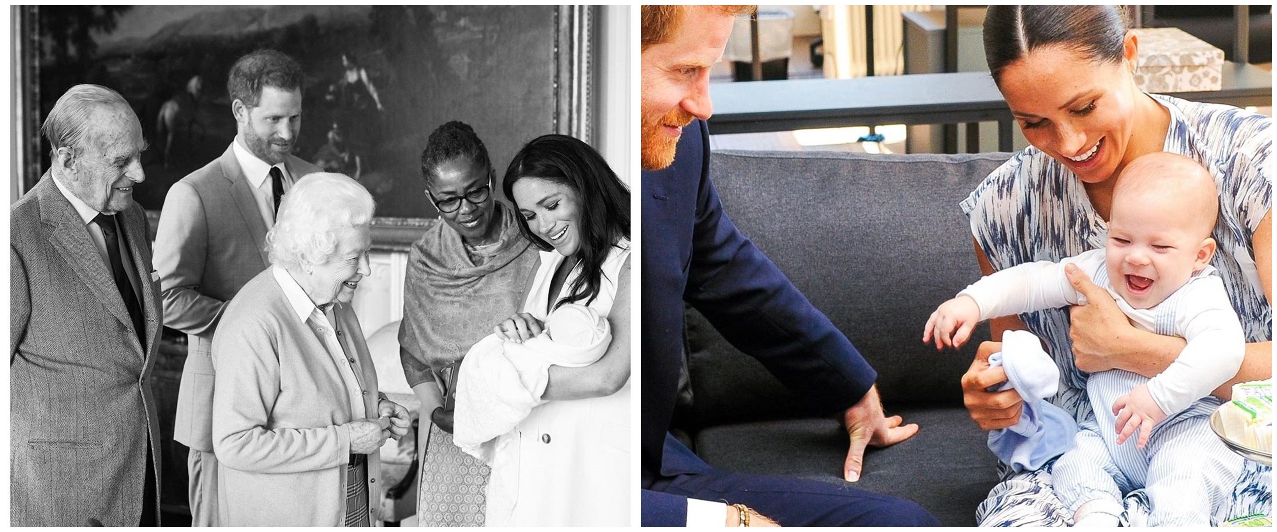 8 Momen Pangeran Harry dan Meghan Markle momong baby Archie