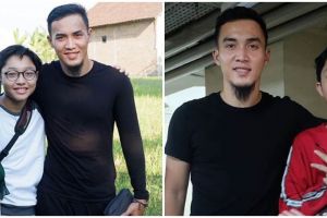 10 Potret kedekatan suami Okie Agustina & Kiesha anak Pasha Ungu