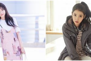 12 Inspirasi fashion idol K-Pop IU, simpel bisa buat ke kampus