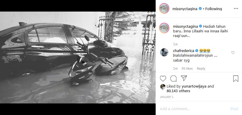 Dicibir pindah rumah baru usai banjir, Nycta Gina ungkap alasannya