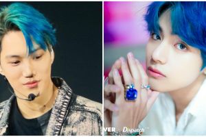 13 Potret idol K-Pop berambut biru, siapa favorit kamu?