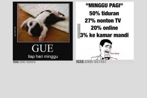 10 Meme lucu Minggu pagi ini bikin senyum-senyum sendiri