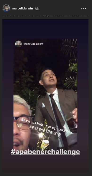 9 Momen private party Marcell Darwin & Nabila Faisal, seru & intim