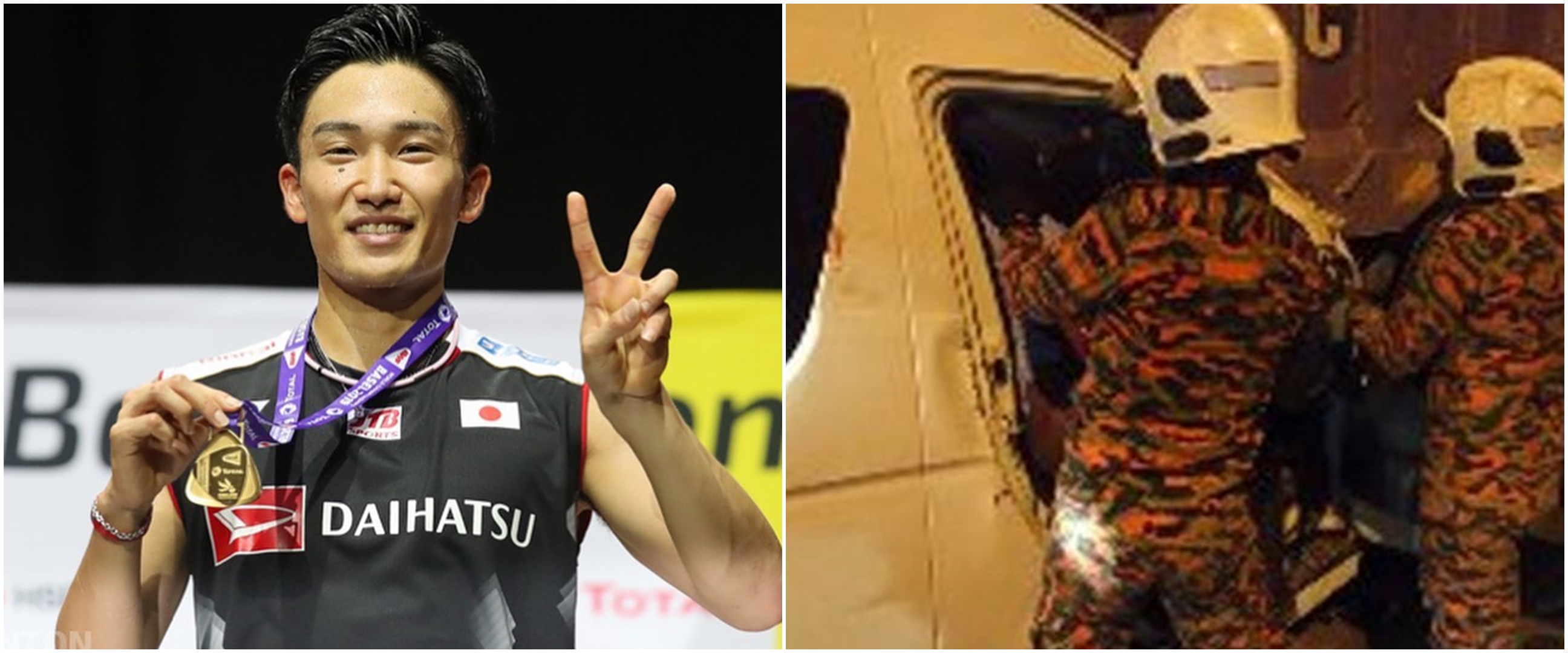 Mobil ditumpangi Kento Momota kecelakaan, sopir tewas