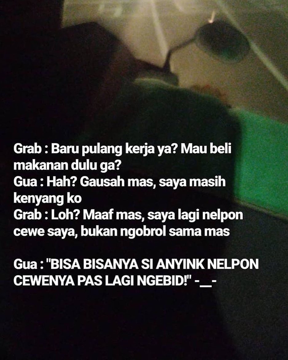 7 Momen penumpang driver ojek online minta mampir, bikin geregetan