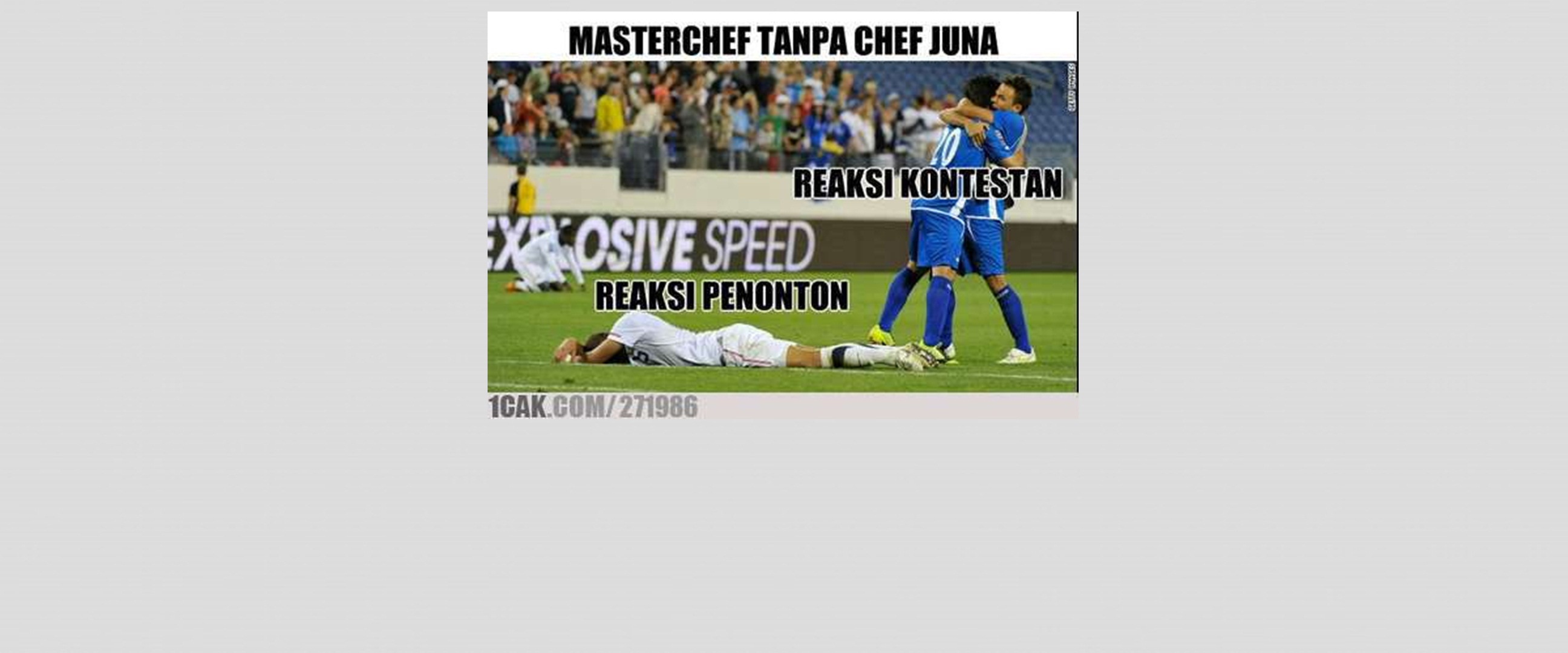 10 Meme lucu 'nonton acara MasterChef' ini bikin ketawa depan TV