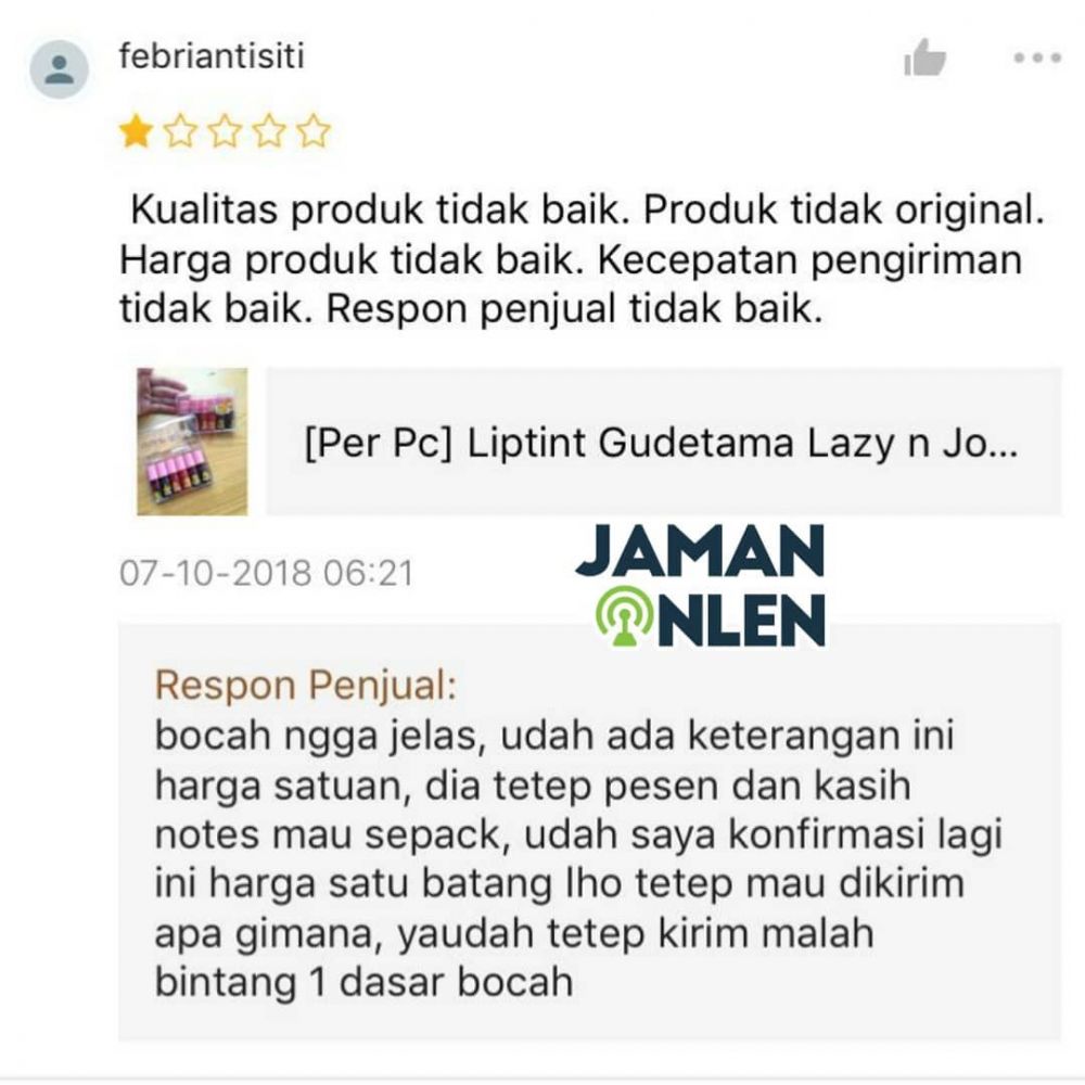 10 Keluhan pembeli online shop ini bikin penjual gagal paham