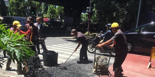 Asap misterius muncul di Jalan Cipaganti-Pasteur, ini sebabnya