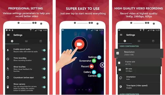 10 Aplikasi (Apps) Android untuk perekam layar terbaik