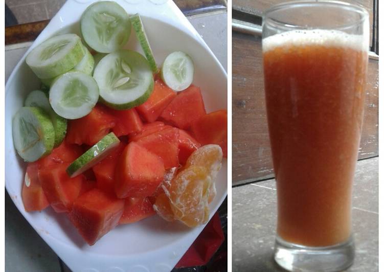 Resep jus buah mix sayuran, enak dan sederhana Instagram