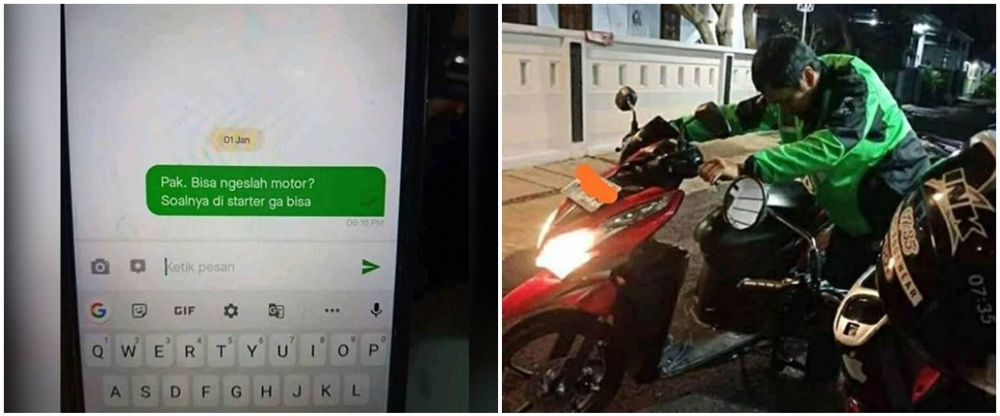 Bukan jemput penumpang, 10 orderan absurd ojek online ini kocak