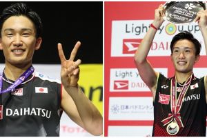Detik-detik Kento Momota pulang dari rumah sakit usai kecelakaan