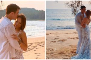 8 Momen Mike Lewis dan kekasih liburan sekaligus prewedding