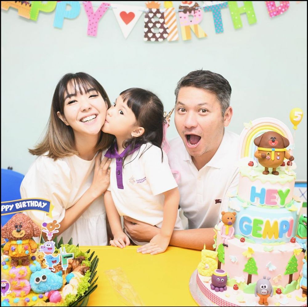 6 Momen ulang tahun Gempita ini meriah, bertema Hey Duggee