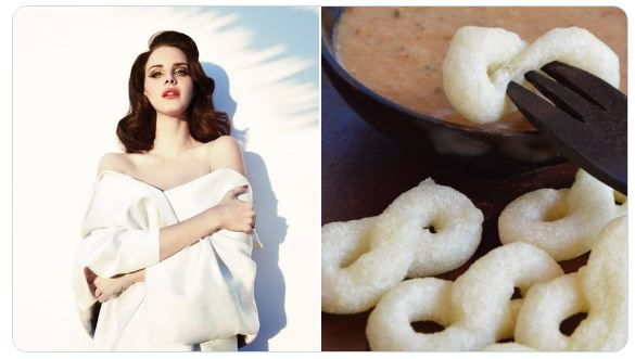 10 Cocoklogi kostum Lana Del Rey & jajanan pasar, bikin senyum