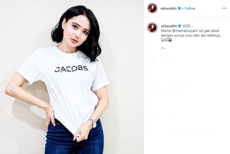 11 Gombalan lucu ala Wika Salim ini bikin jomblo auto baper