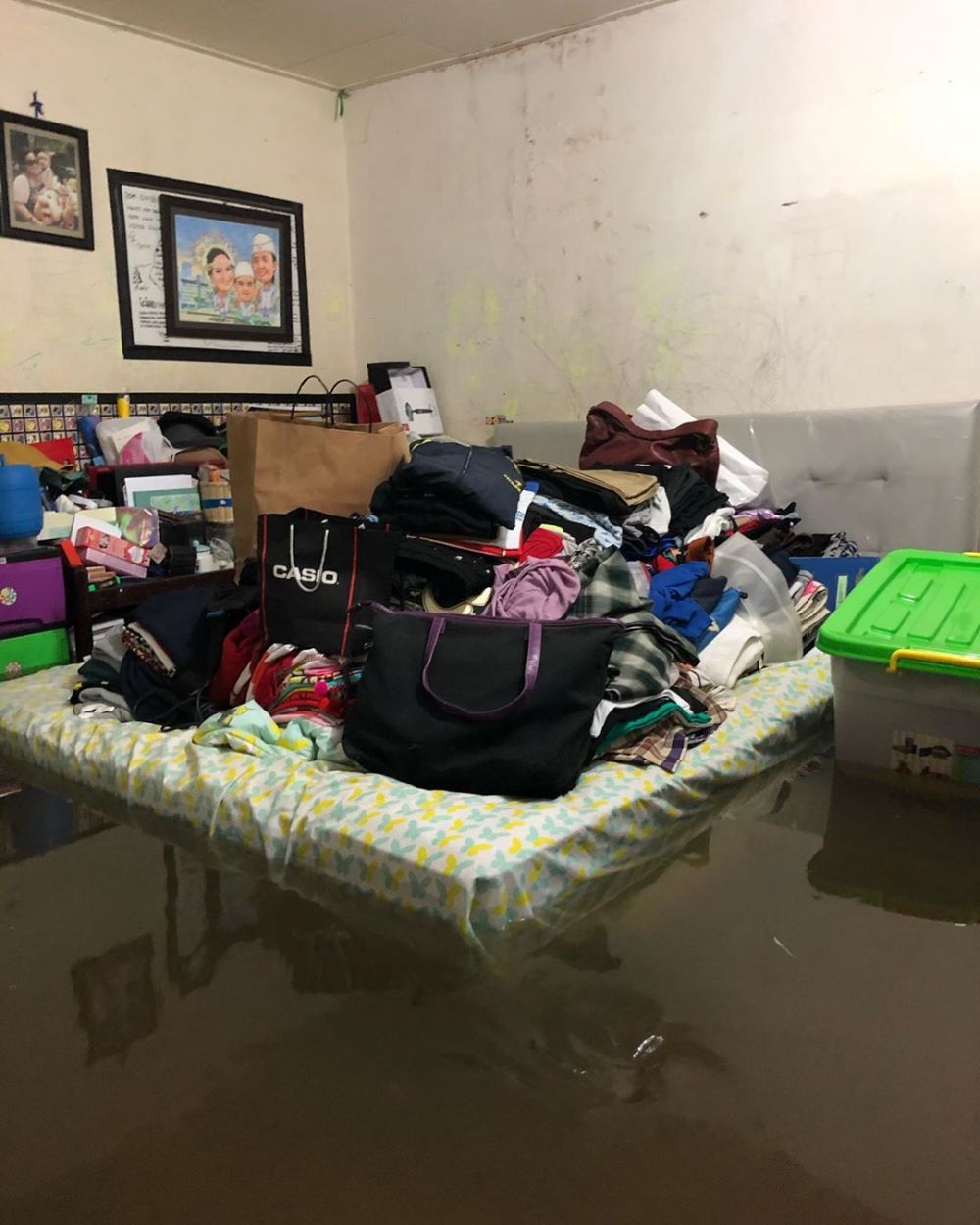 Banjir kedua kalinya, ini 6 potret kondisi rumah Sinyorita