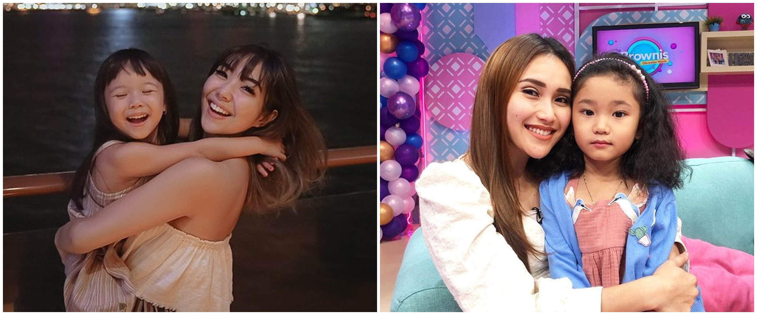 Aksi 6 seleb main TikTok bareng anak ini kompak dan kocak