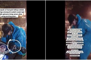 Kisah driver ojek online cari penumpang tanpa aplikasi, bikin haru