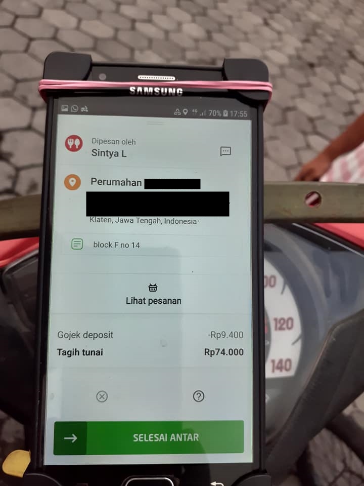 Kisah driver ojek online tempuh 16 Km, padahal orderan fiktif