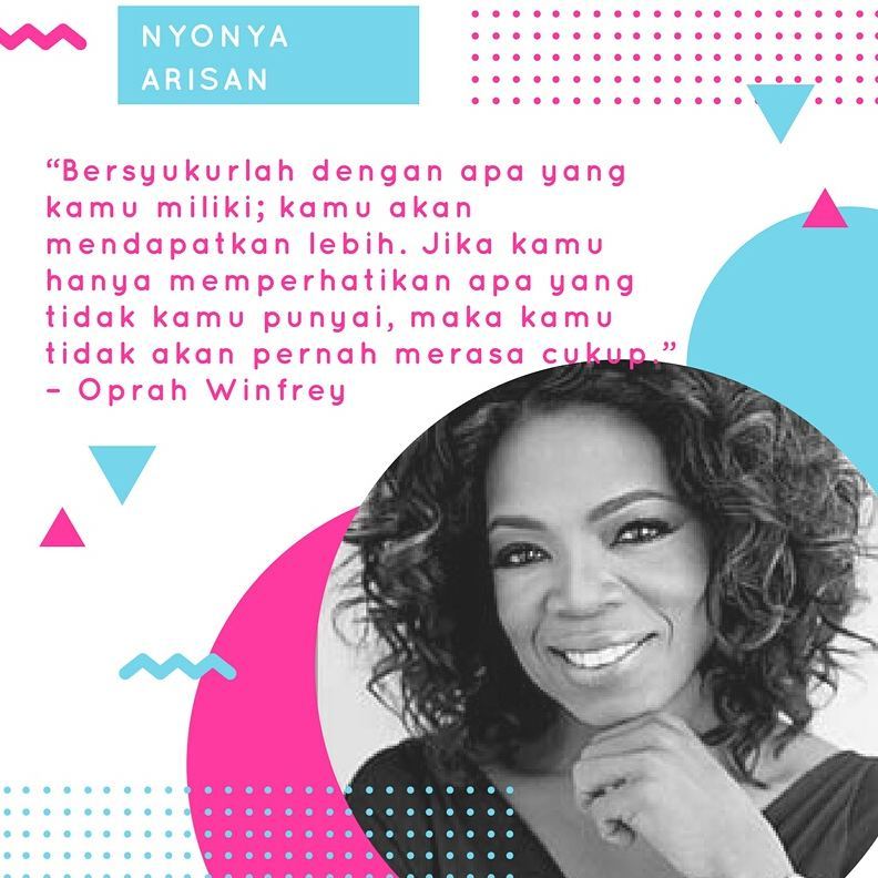 40 Kata-kata quote Oprah Winfrey tentang kehidupan