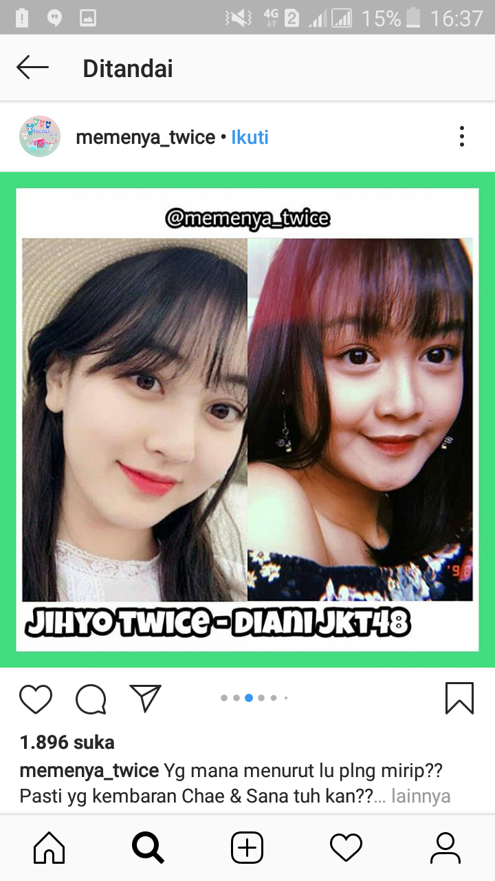 7 Potret Diani JKT48 yang disebut Jihyo TWICE versi lokal