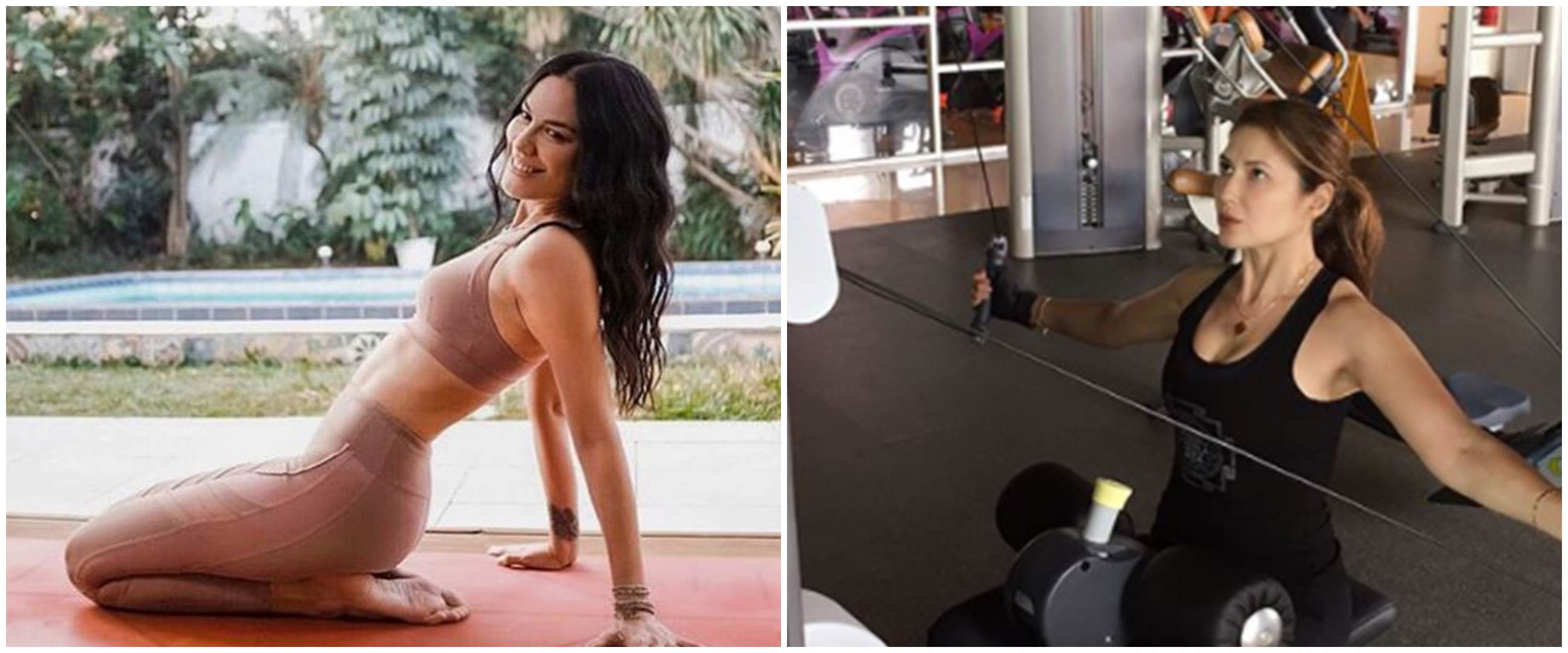 Momen 7 seleb cantik saat olahraga, seksi di usia 40-an