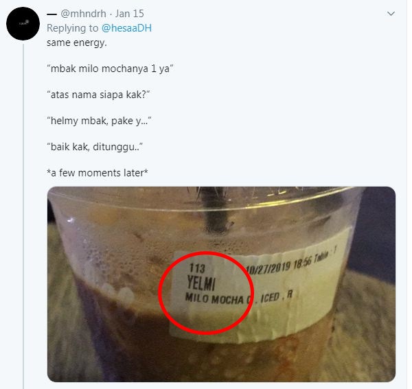 salah tulis nama di minuman berbagai sumber salah tulis nama di minuman berbagai sumber