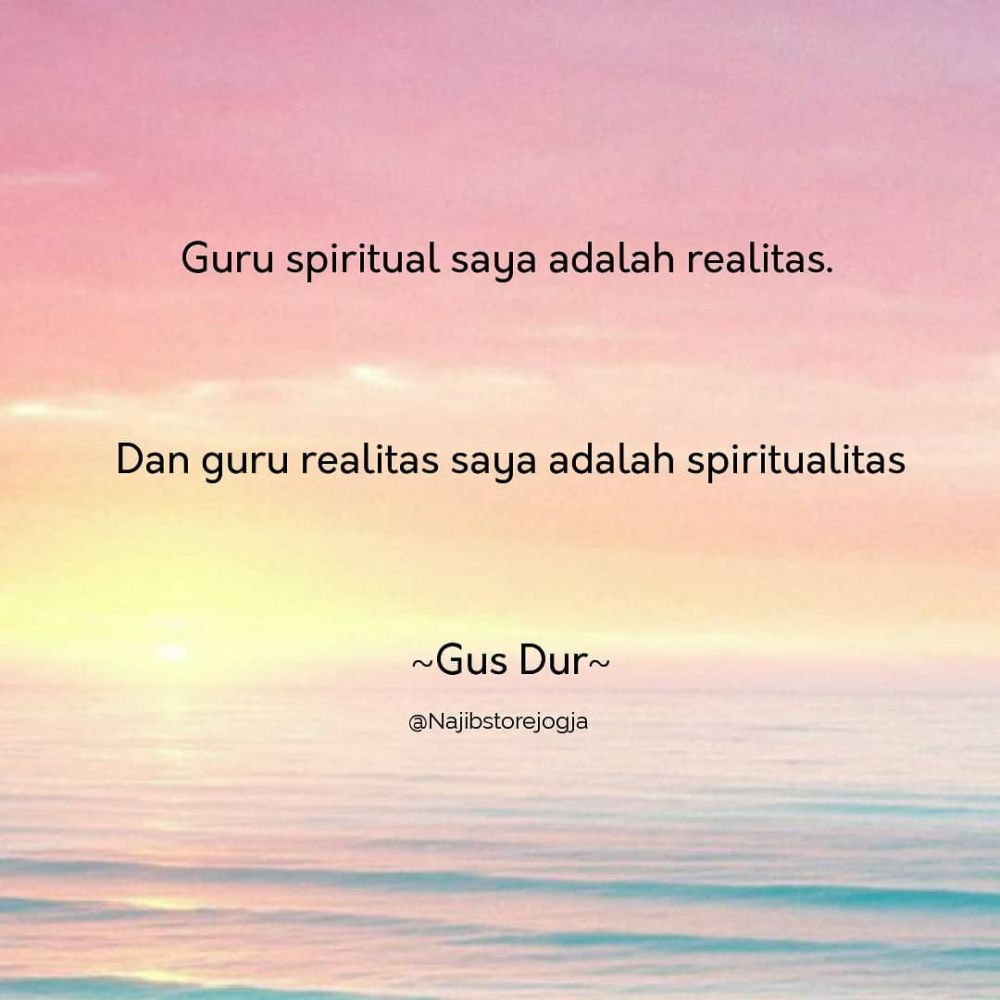 40 Kata-kata quote bijak Gus Dur penuh makna & inspiratif