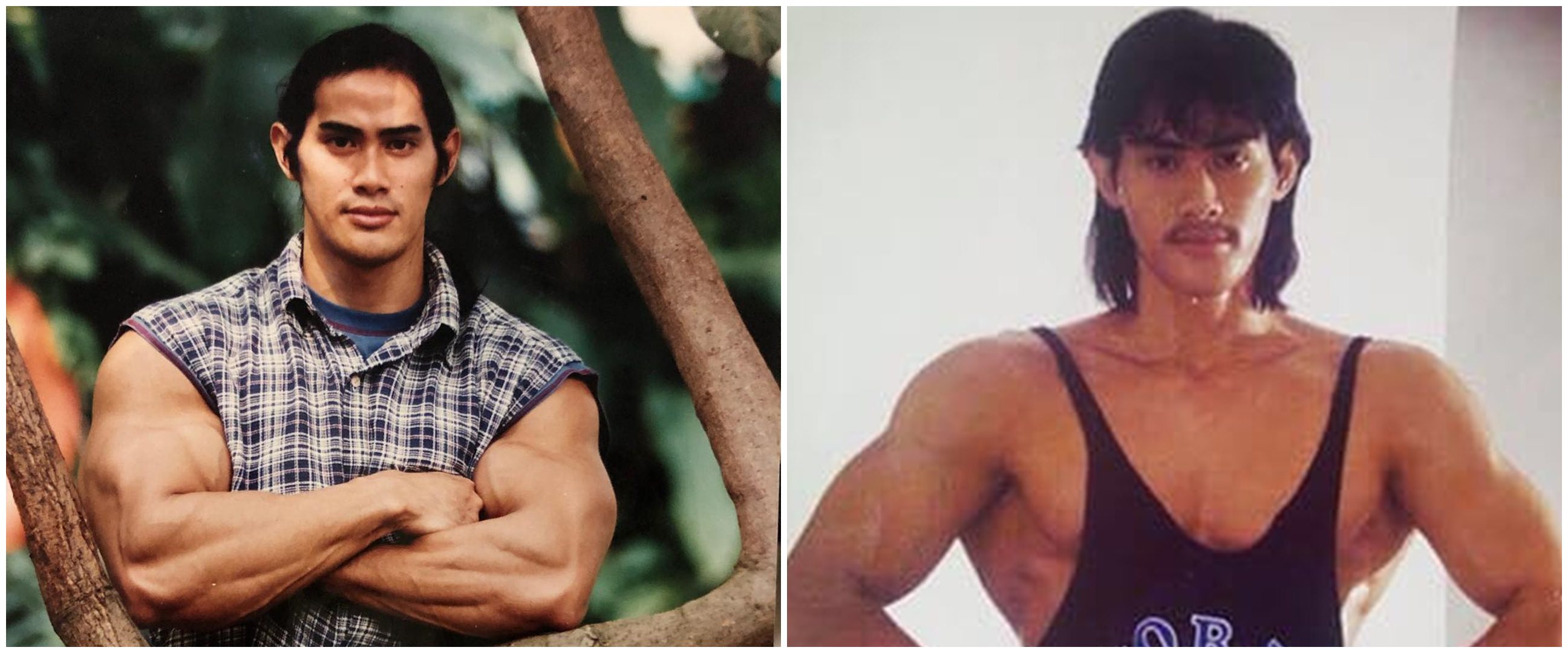 11 Potret lawas Ade Rai, penampilan masa mudanya manglingi