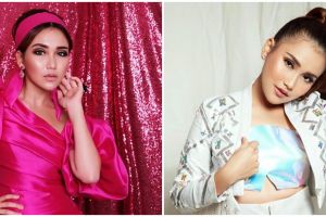 Selonjoran di lapangan, gaya Ayu Ting Ting jadi perbincangan