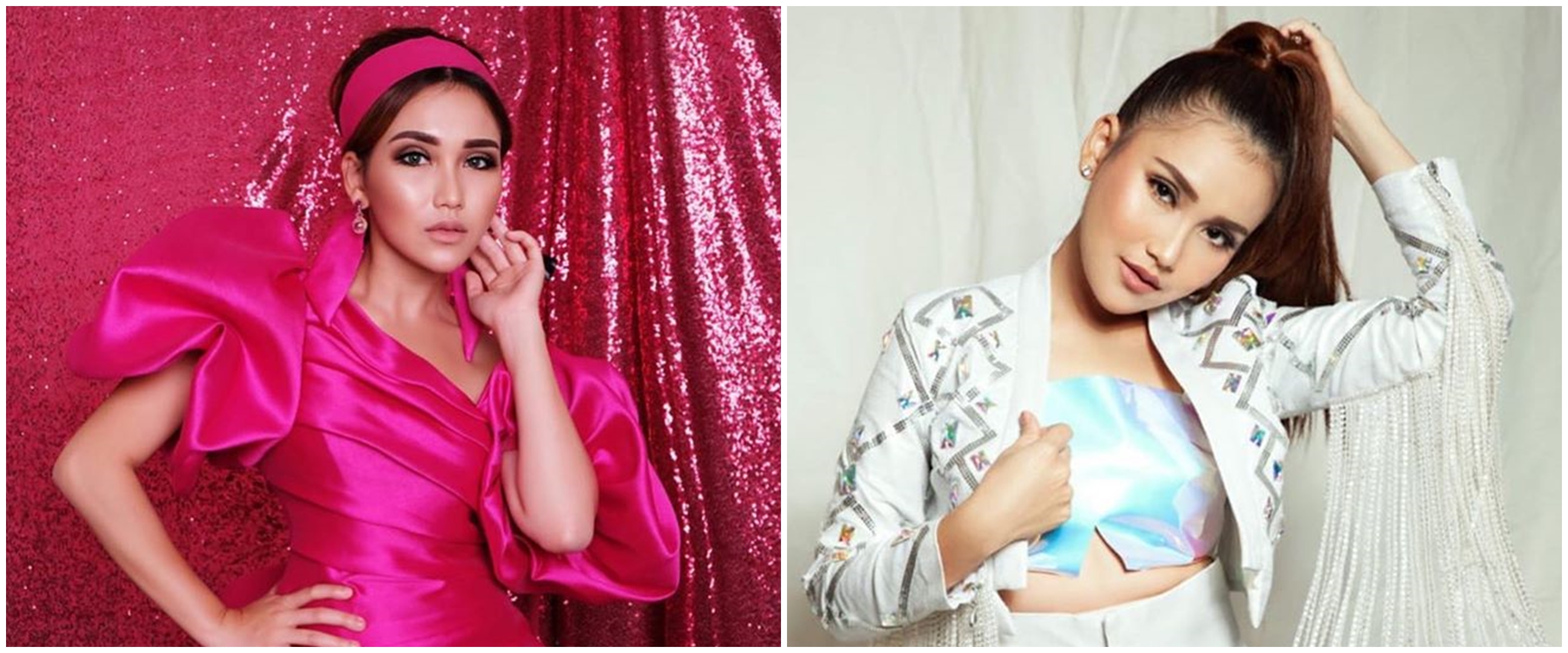 Selonjoran di lapangan, gaya Ayu Ting Ting jadi perbincangan